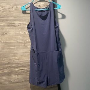 Blue title 9 romper, size large. Never worn
